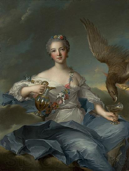 Jean Marc Nattier duquesa de orleans como hebe Germany oil painting art
